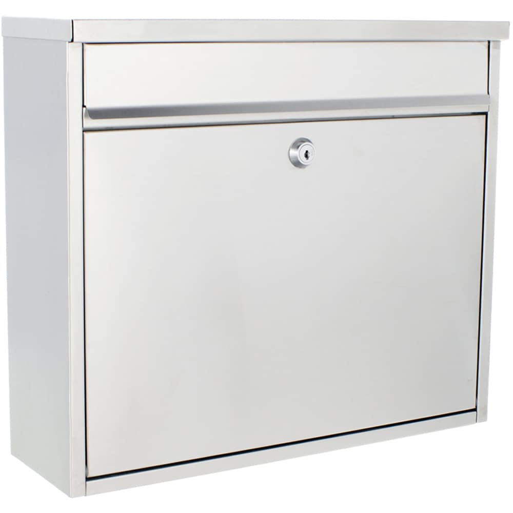 Cutie postala ROTTNER Hochhaus II, Inchidere cheie, 115 x 360 x 315 mm, inox