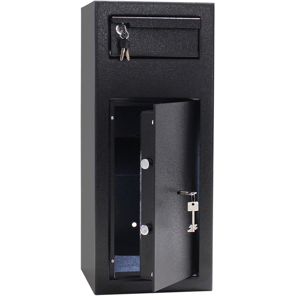 Seif ROTTNER Cashmatic, Inchidere cheie, 260 x 251 x 600 mm, negru