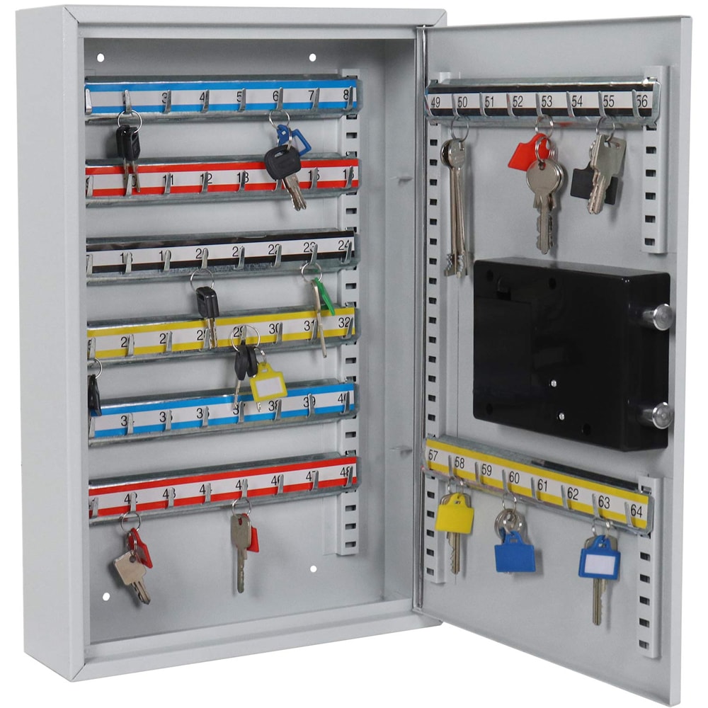 Caseta chei ROTTNER S 64, Inchidere electronica, 80 x 300 x 450 mm, alb