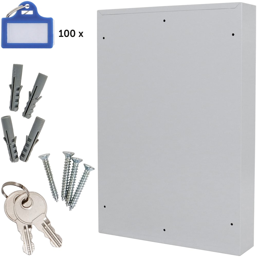 Caseta chei ROTTNER S 100, Inchidere electronica, 80 x 380 x 550 mm, alb