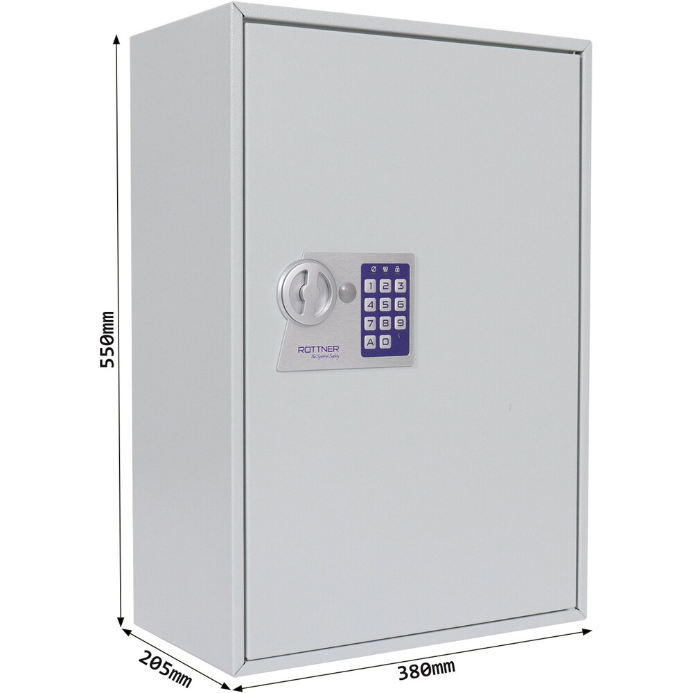 Caseta chei ROTTNER S 300, Inchidere electronica, 205 x 380 x 550 mm, alb