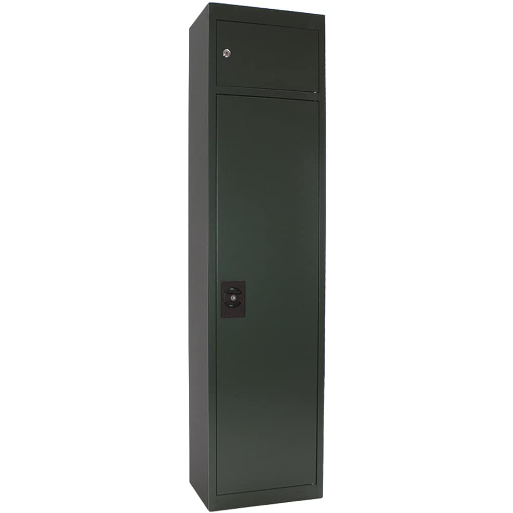 Dulap arme ROTTNER Gun 5 Cargo, Inchidere cheie, 265 x 370 x 1500 mm, verde