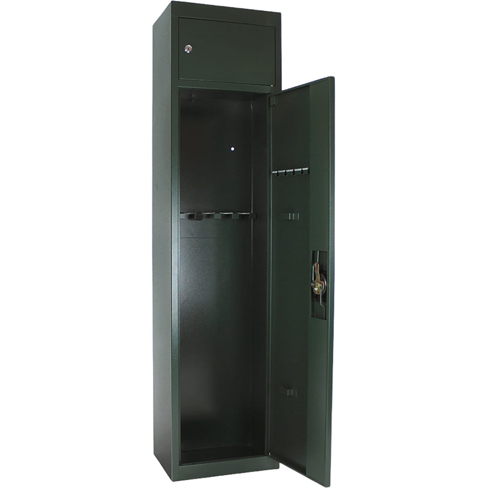 Dulap arme ROTTNER Gun 5 Cargo, Inchidere cheie, 265 x 370 x 1500 mm, verde