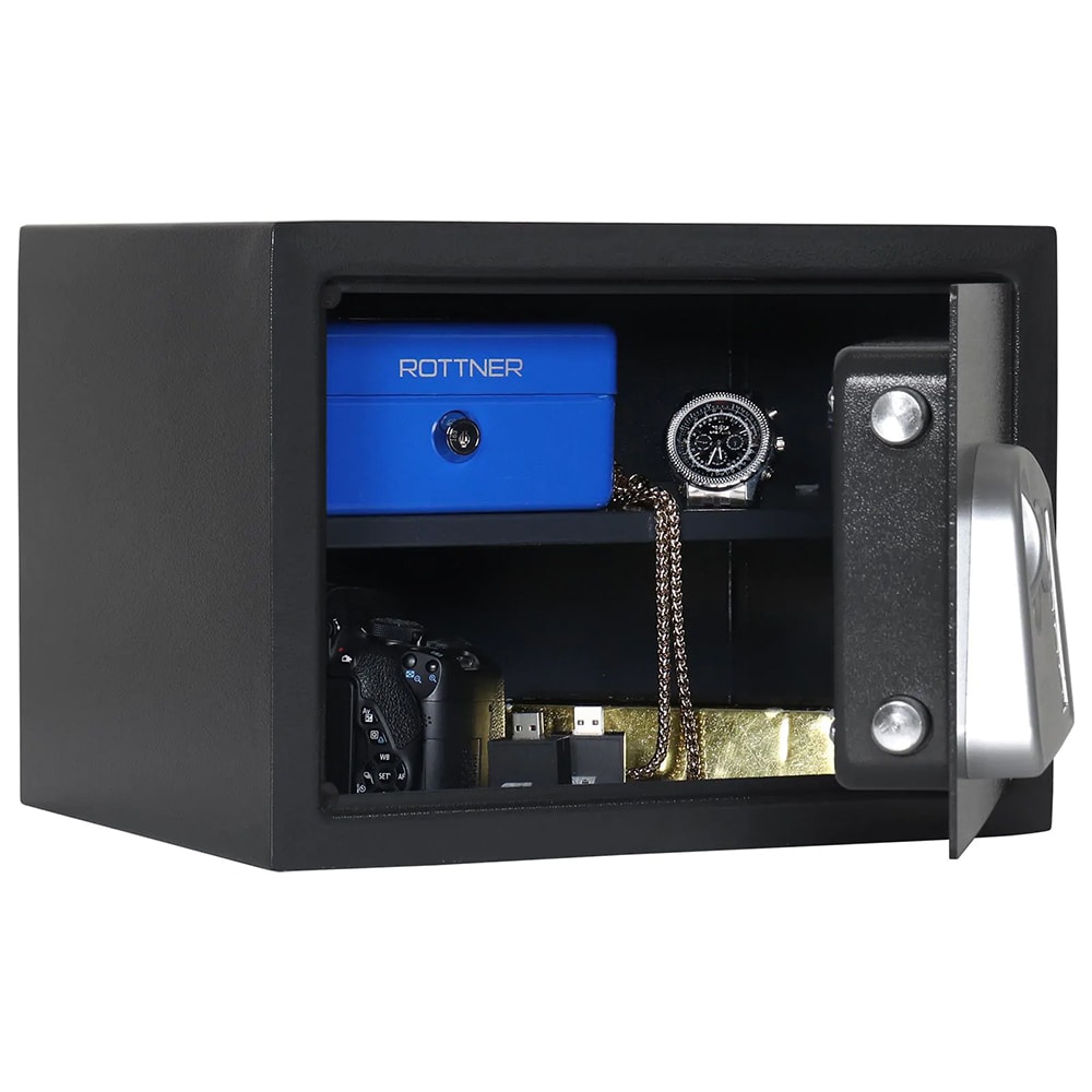 Seif mobila ROTTNER Jupiter 3, inchidere electronica, 250 x 350 x 280mm, antracit