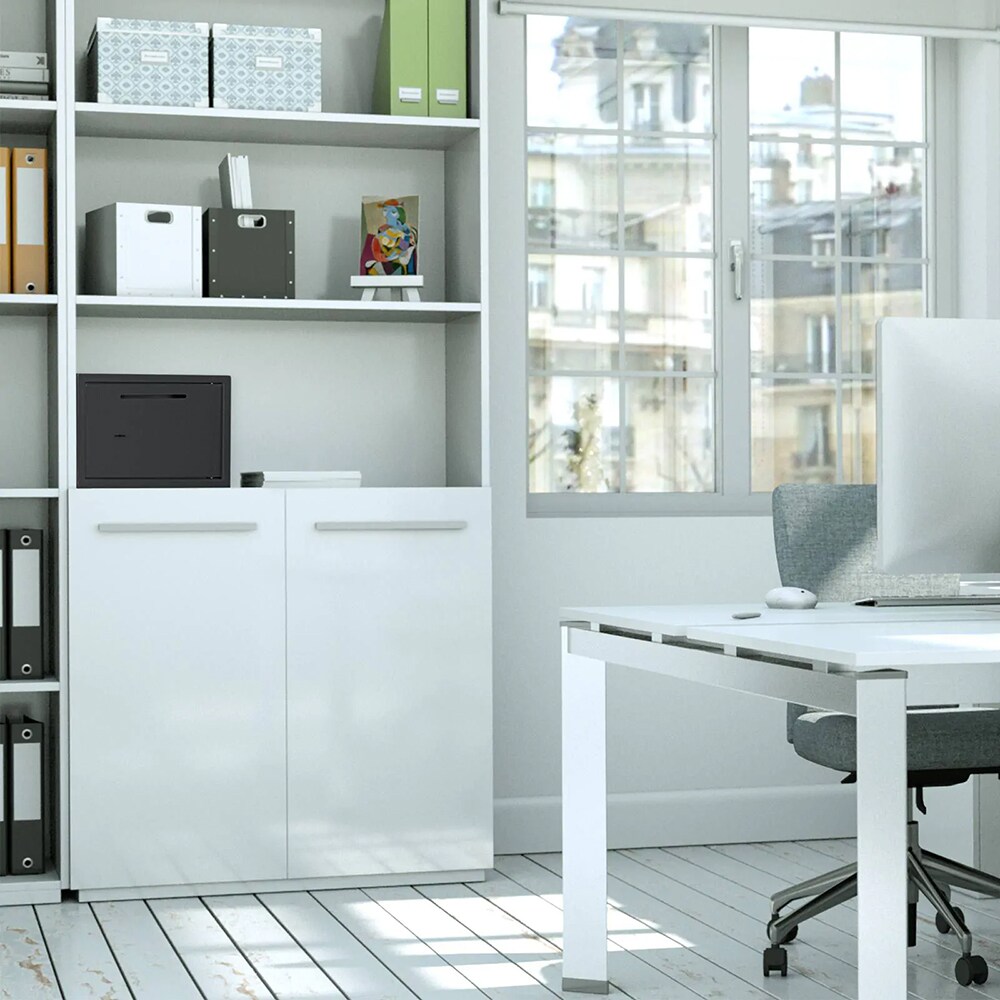 Seif mobila cu fanta ROTTNER Jupiter 3, inchidere cheie, 250 x 350 x 280mm, antracit