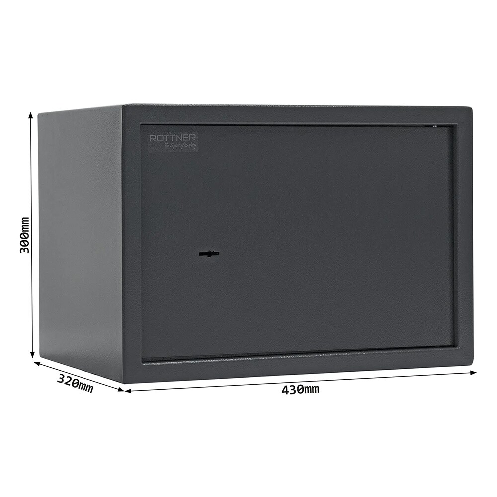 Seif mobila ROTTNER Jupiter 4, inchidere cheie, 300 x 430 x 320mm, antracit