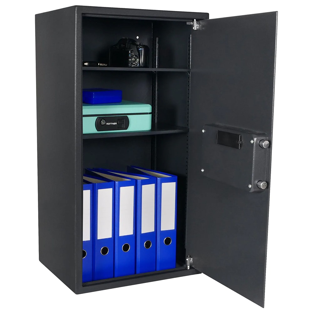 Seif mobila ROTTNER Jupiter 6, inchidere electronica, 850 x 450 x 360mm, antracit