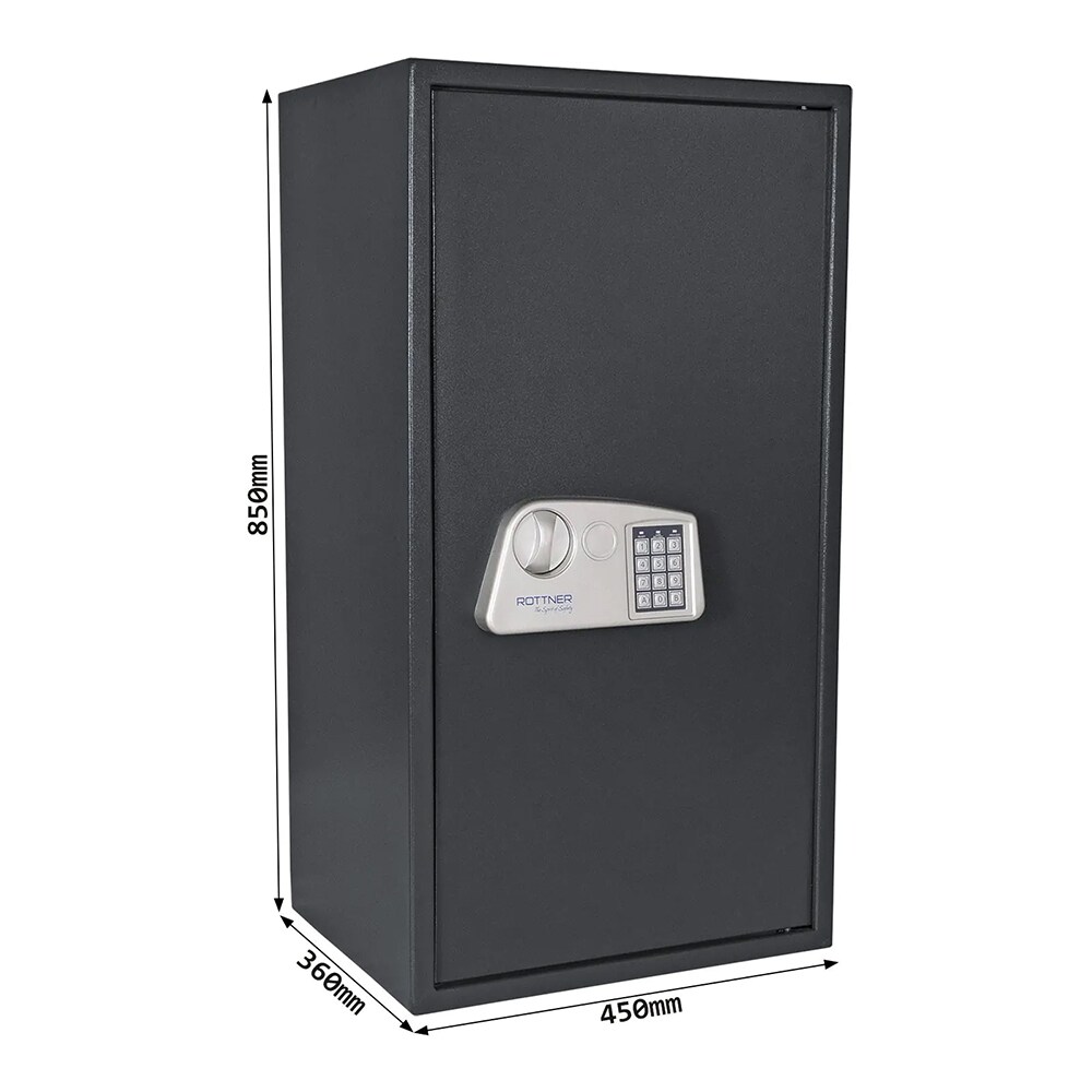 Seif mobila ROTTNER Jupiter 6, inchidere electronica, 850 x 450 x 360mm, antracit