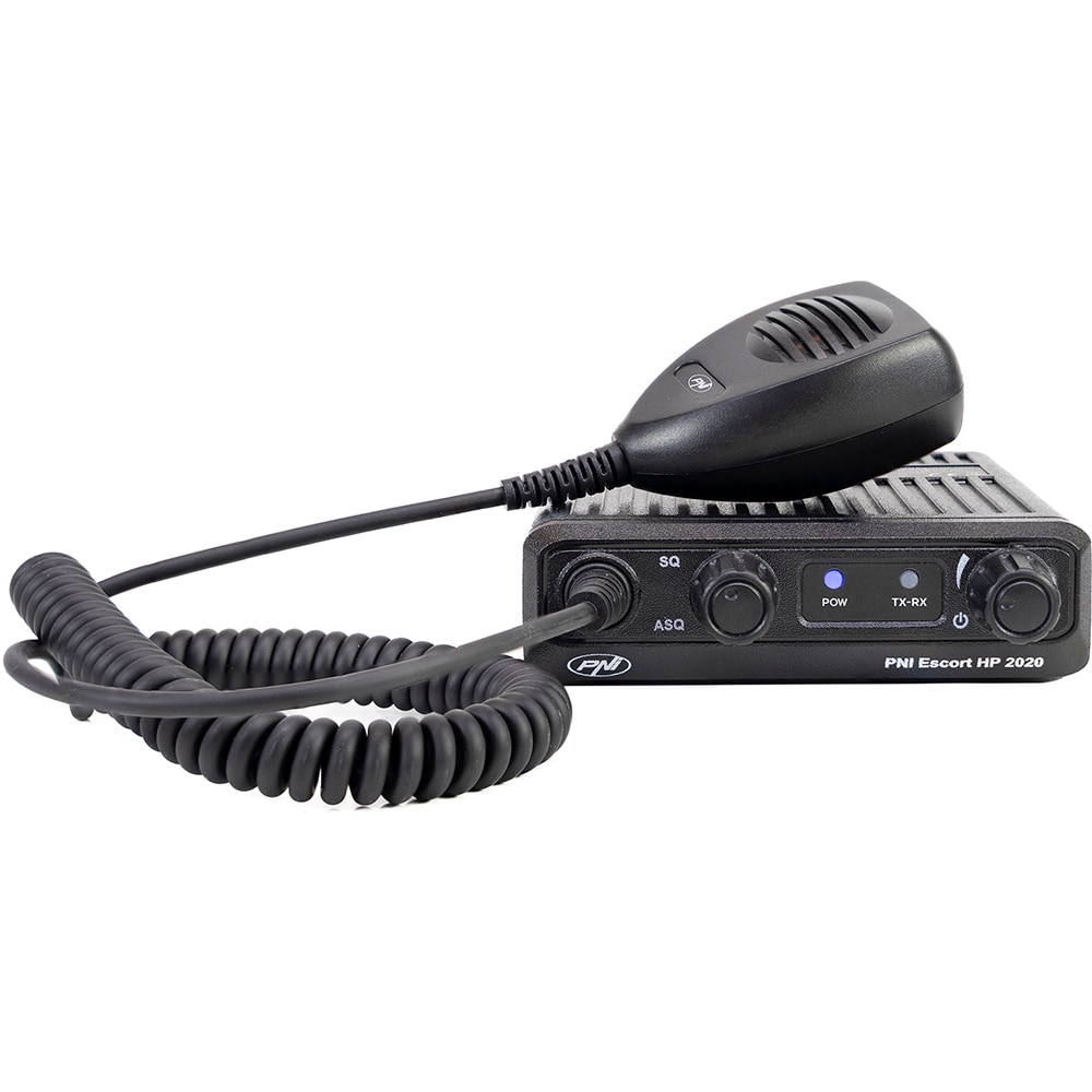 Statie radio CB PNI Escort HP 2020, 4W, ASQ reglabil, FM