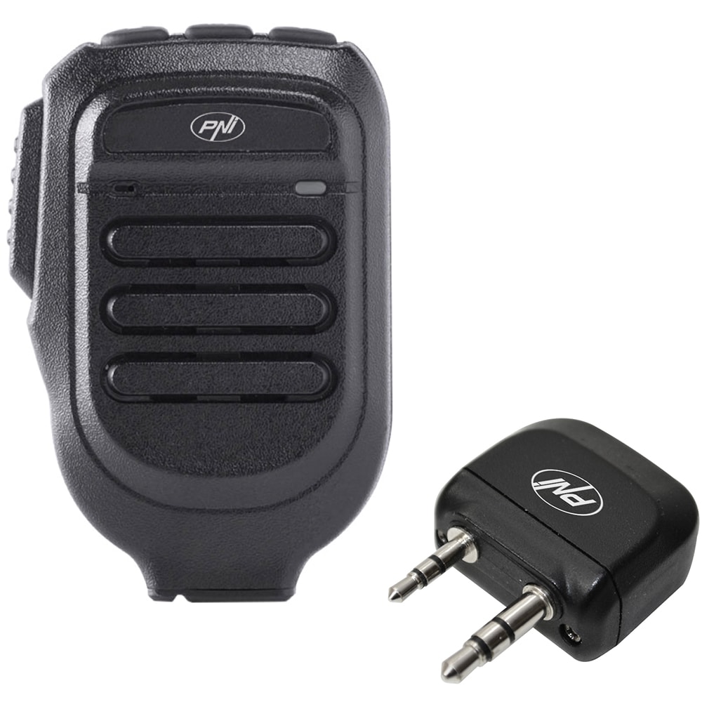 Microfon cu 2 pini pentru statie radio PNI MIKE 80, Bluetooth