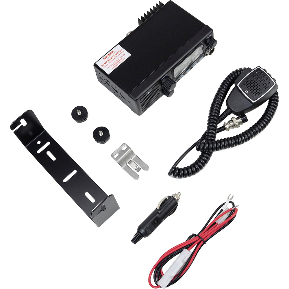 Statie radio CB TTI TCB-900 Evo, 4W, ASQ reglabil, FM, AM