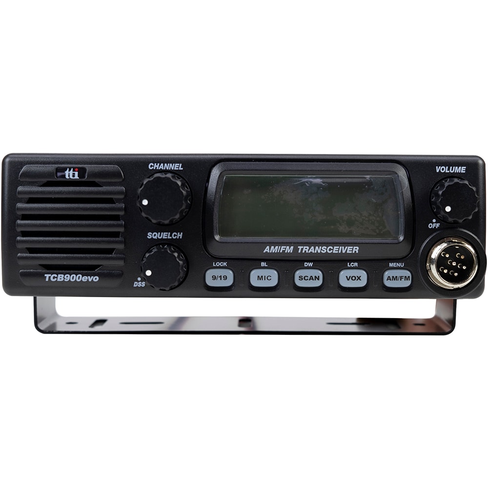 Statie radio CB TTI TCB-900 Evo, 4W, ASQ reglabil, FM, AM