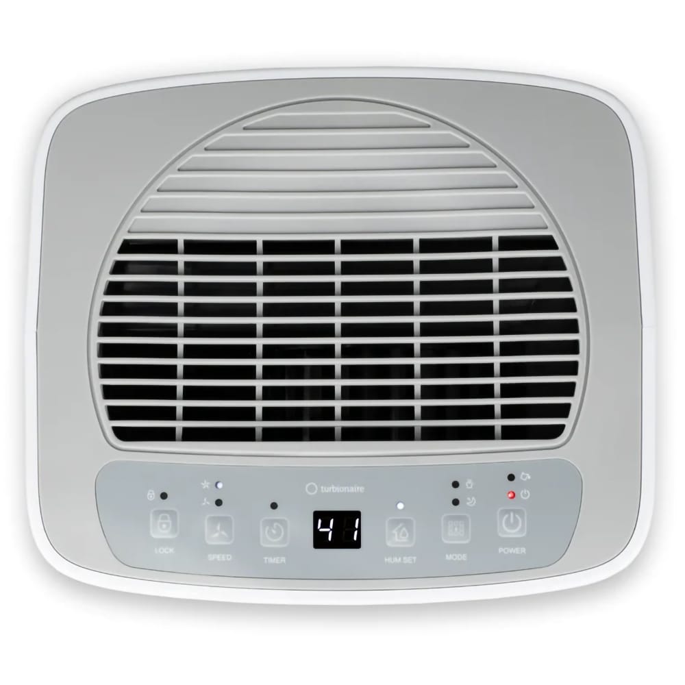 Dezumidificator aer TURBIONAIRE Senso 12 SG Clean, 12l/zi, 185W, 36dB, 120 m/h, Timer, alb