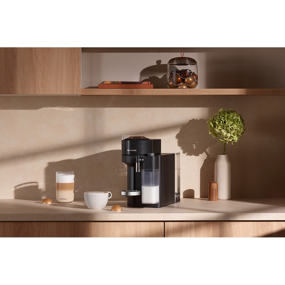 Espressor capsule NESPRESSO Vertuo Lattissima ENV300.B, 1.6l, 1500W, 15 bar, negru
