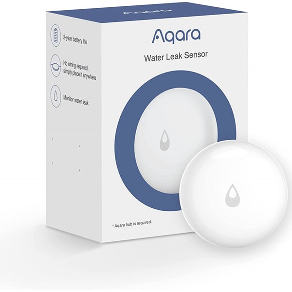 Senzor detectie scurgeri apa Aqara SJCGQ11LM, WiFi, alb