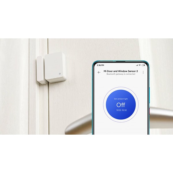 Senzor pentru usa/fereastra XIAOMI Mi Door and Windows Sensor 2 EU, Bluetooth, alb