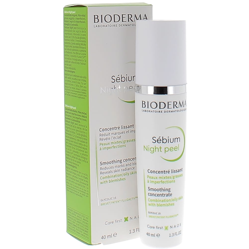 Ser pentru fata BIODERMA Sebium Night Peel, 40ml