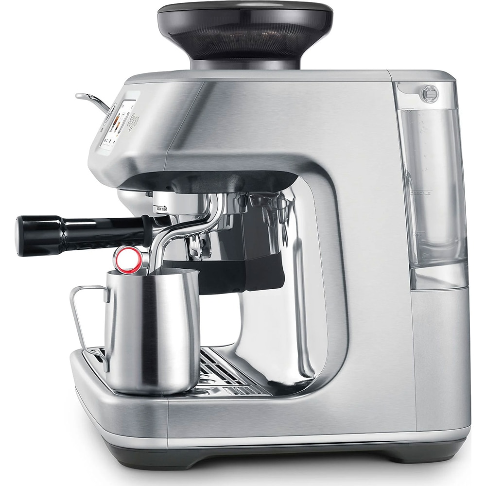 Espressor manual SAGE Barista Touch Impress SES882BSS, 2l, 1700W, 14 bar, sistem ThermoJet, argintiu