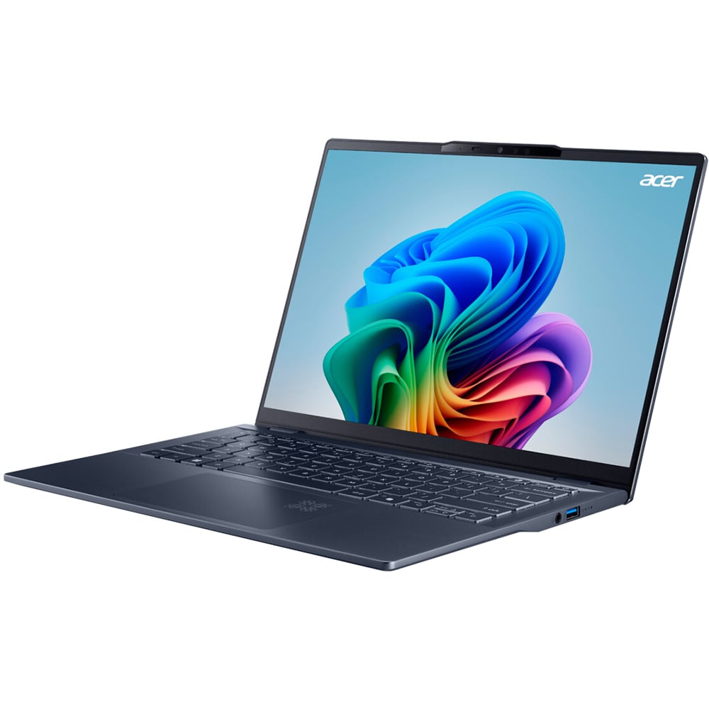 Laptop ACER Acer Swift 14 AI OLED SF14-51-765U, Intel Core Ultra 7 258V pana la 4.8GHz, 14" WUXGA, 32GB, SSD 1TB, Intel Arc Graphics, Windows 11 Home, Steam Blue