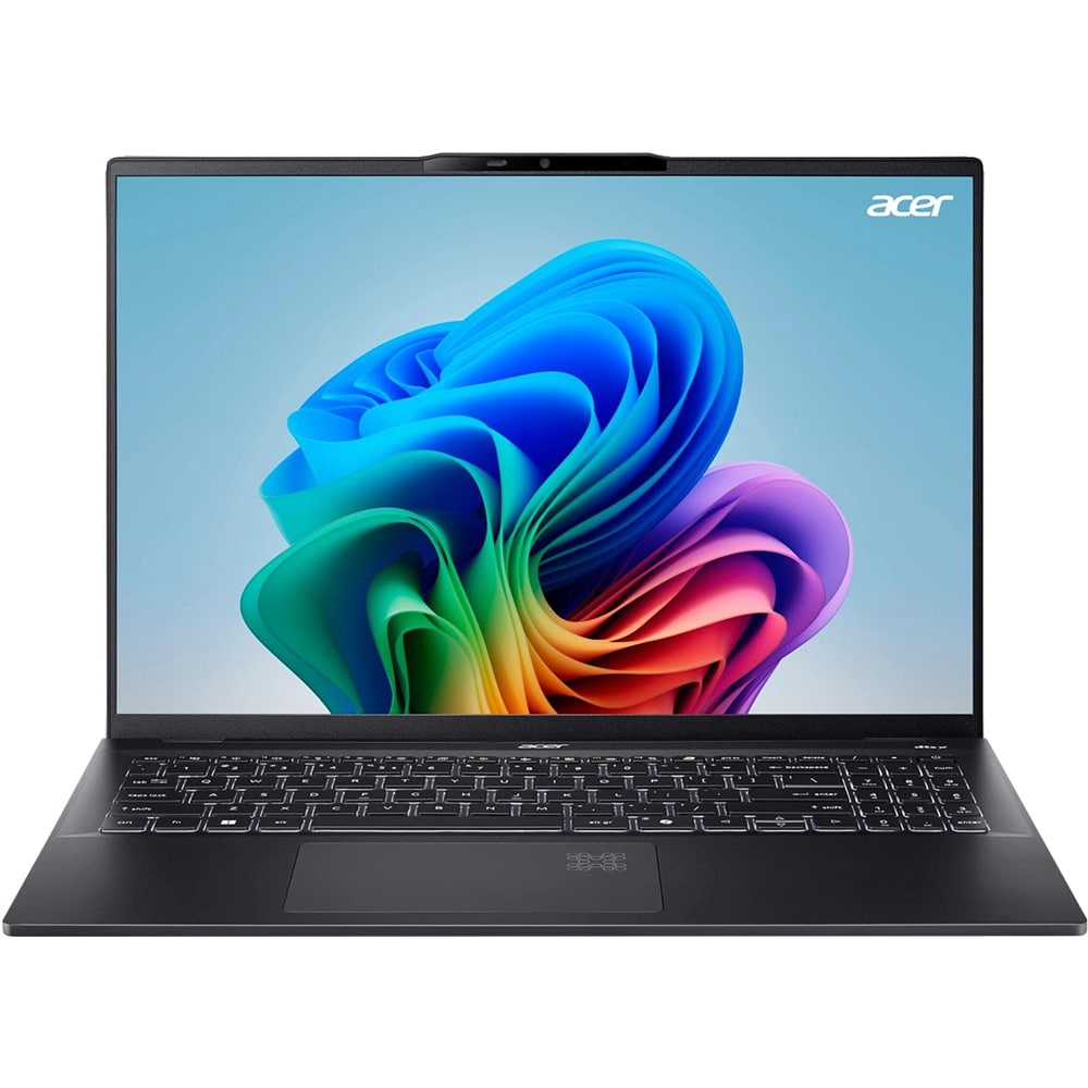Laptop ACER Swift 16 AI OLED SF16-51-70WV, Intel Core Ultra 7 258V pana la 4.8GHz, 16" WQXGA+, 32GB, SSD 1TB, Intel Arc Graphics, Windows 11 Home, Ice Black