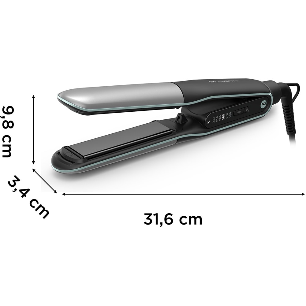 Placa de indreptat parul ROWENTA Thermostyle SF7120E0, 230 grade, negru