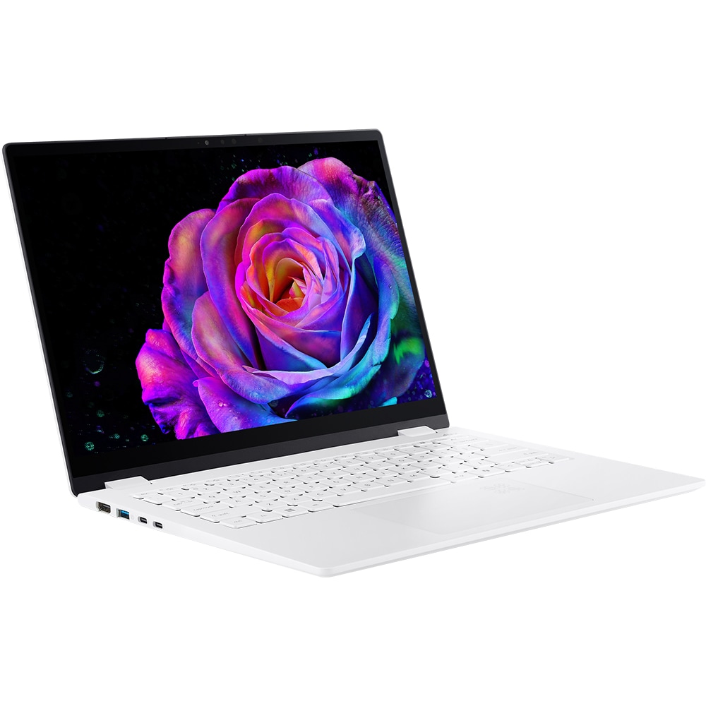Laptop ACER Swift Edge 14 AI OLED SFE14-51T-95RF, Intel Core Ultra 9 288V pana la 5.1GHz, 14" 2.8K Touch, 32GB, SSD 1TB, Intel Arc 140V, Windows 11 Home, Pearl White