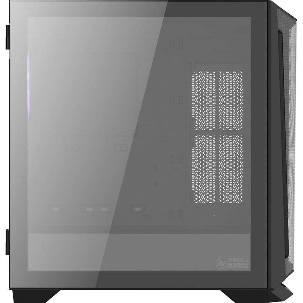 Carcasa PC SUPER FLOWER Zillion M705, USB 3.0, fara sursa, negru