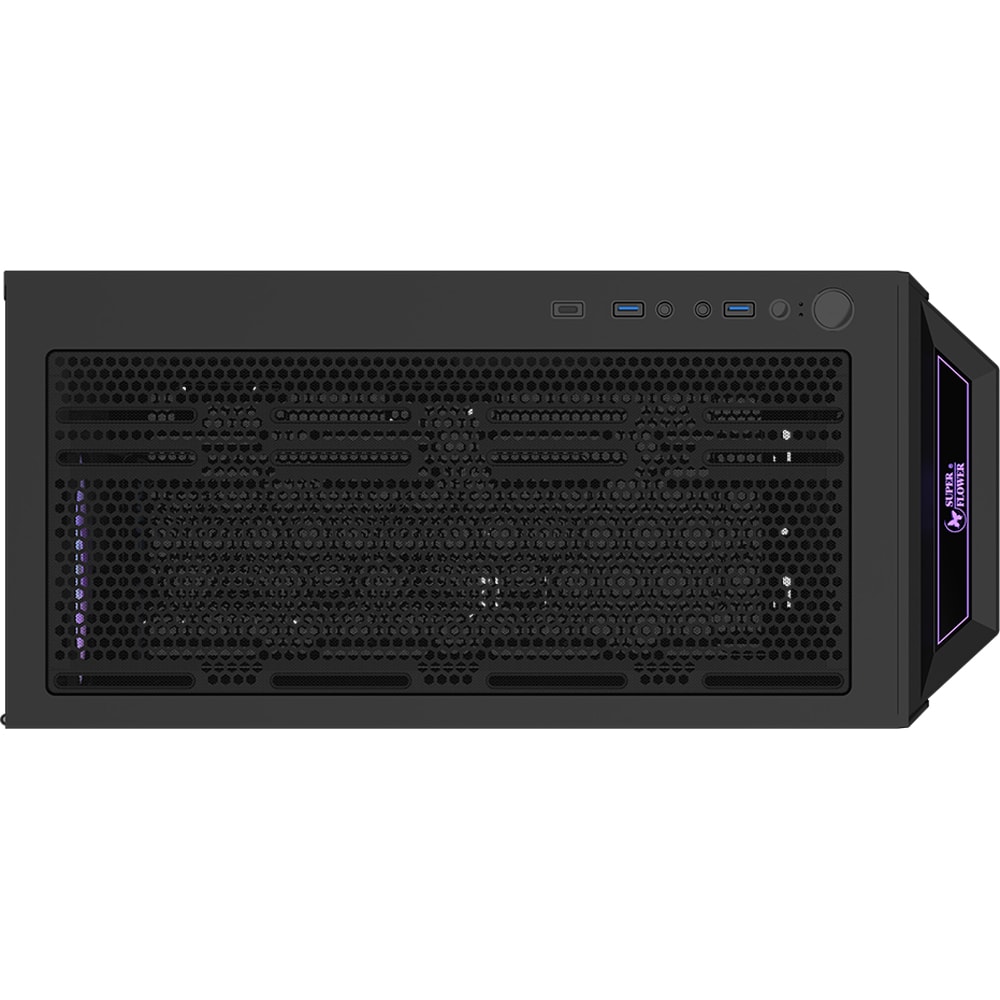 Carcasa PC SUPER FLOWER Zillion M705, USB 3.0, fara sursa, negru