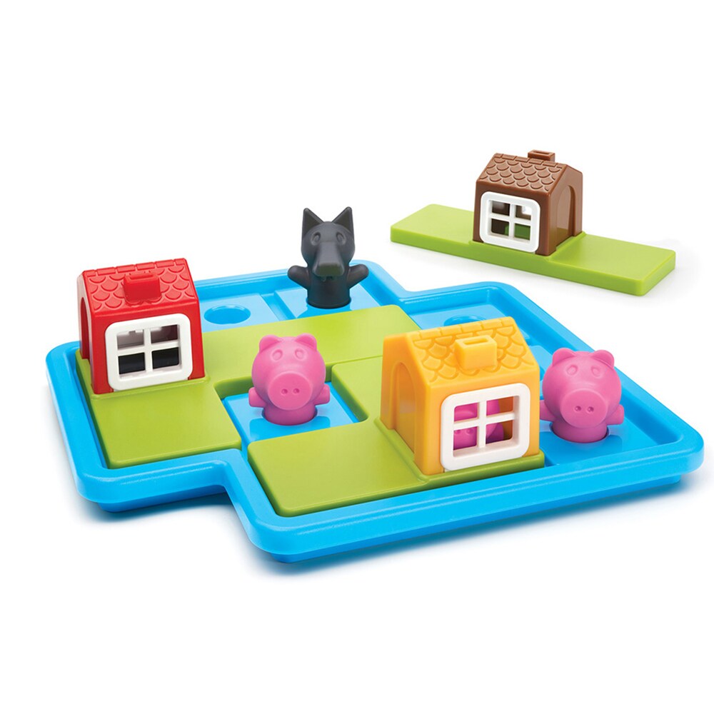 Joc educativ SMART GAMES Three Little Piggies SG023RO, 3 ani+, 1 jucator