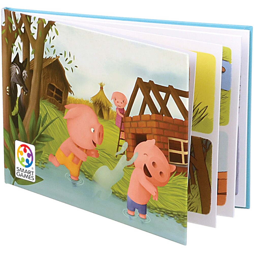 Joc educativ SMART GAMES Three Little Piggies SG023RO, 3 ani+, 1 jucator
