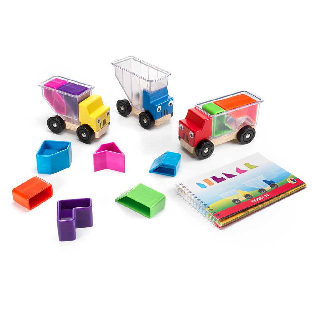 Joc educativ SMART GAMES Trucky 3 SG035RO, 3 ani+, 1 jucator