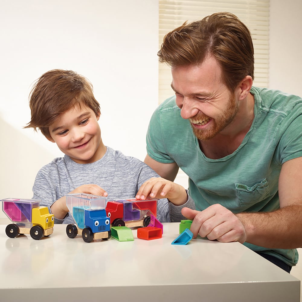 Joc educativ SMART GAMES Trucky 3 SG035RO, 3 ani+, 1 jucator