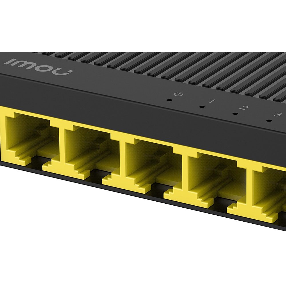Switch IMOU SG105C, 5 porturi Gigabit, negru