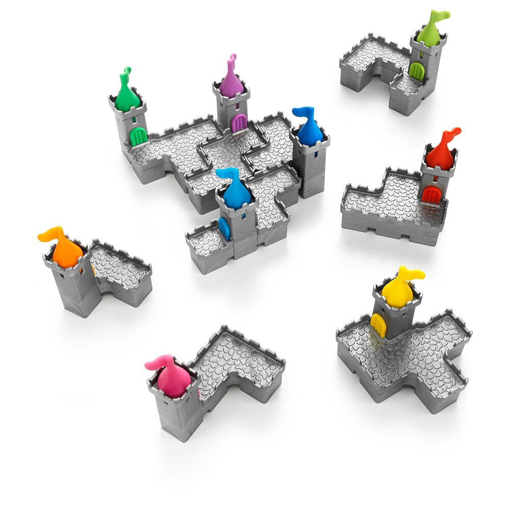 Joc educativ SMART GAMES Tower Stacks SG106RO, 8 ani+, 1 jucator