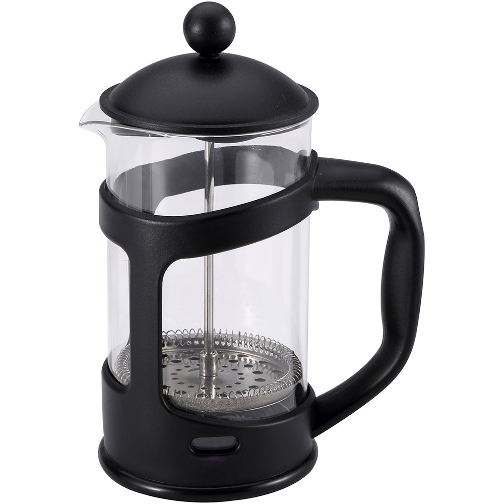 Infuzor ceai SAN IGNACIO Presto Black SG-3301, 0.8l, sticla, negru