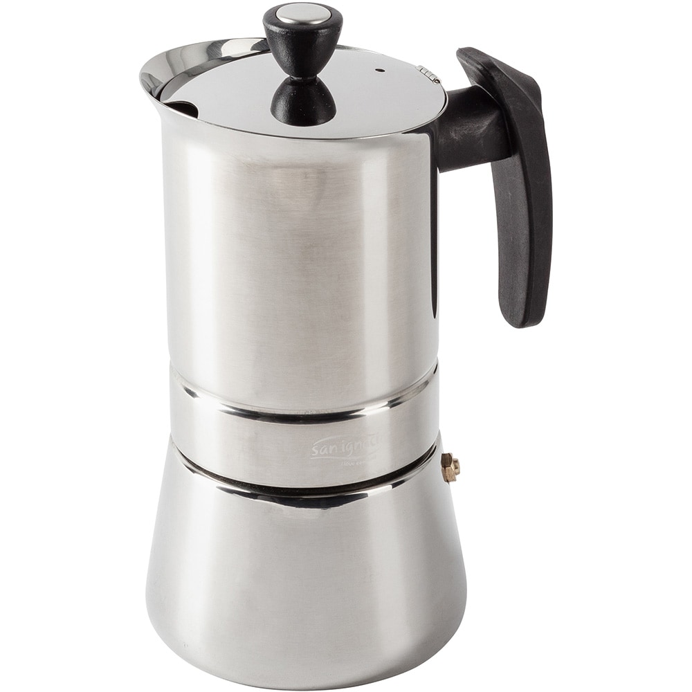 Espressor aragaz SAN IGNACIO Roma SG-3594, 6 cesti, inox, argintiu