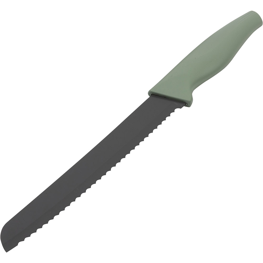 Set cutite SAN IGNACIO Cedar SG-4129, 5 piese, inox, 8.75-20cm, verde