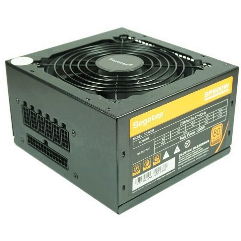 Sursa de alimentare SEGOTEP SG-600B, 500W, 120mm, 80 PLUS Bronze, Full Modular