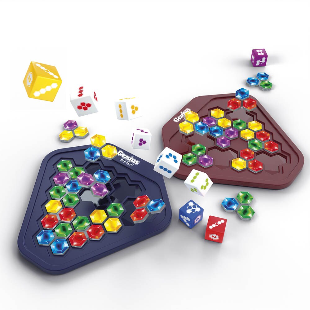 Joc de societate SMART GAMES Genius Gems SGHP003, 8 ani+, 2 jucatori