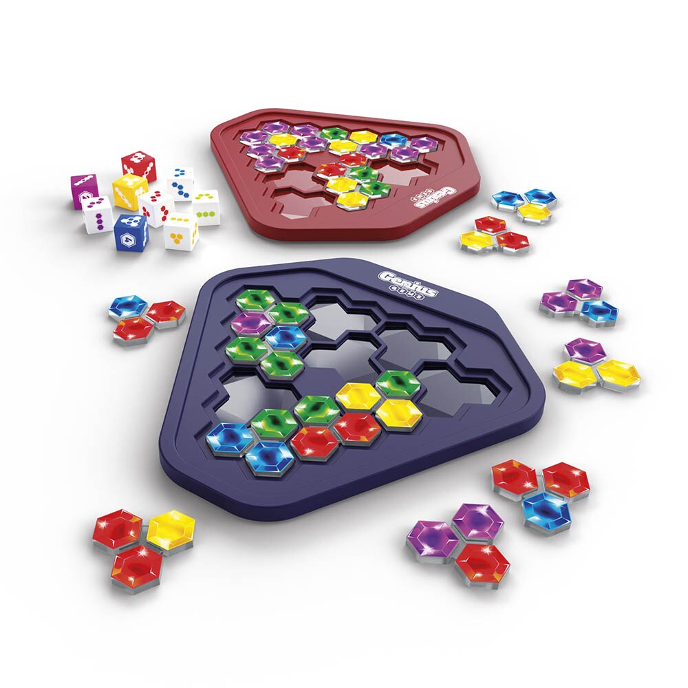 Joc de societate SMART GAMES Genius Gems SGHP003, 8 ani+, 2 jucatori