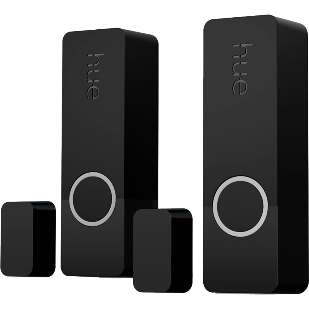Senzor usa/fereastra PHILIPS HUE Dublu Contact Secure, Wi-Fi, negru