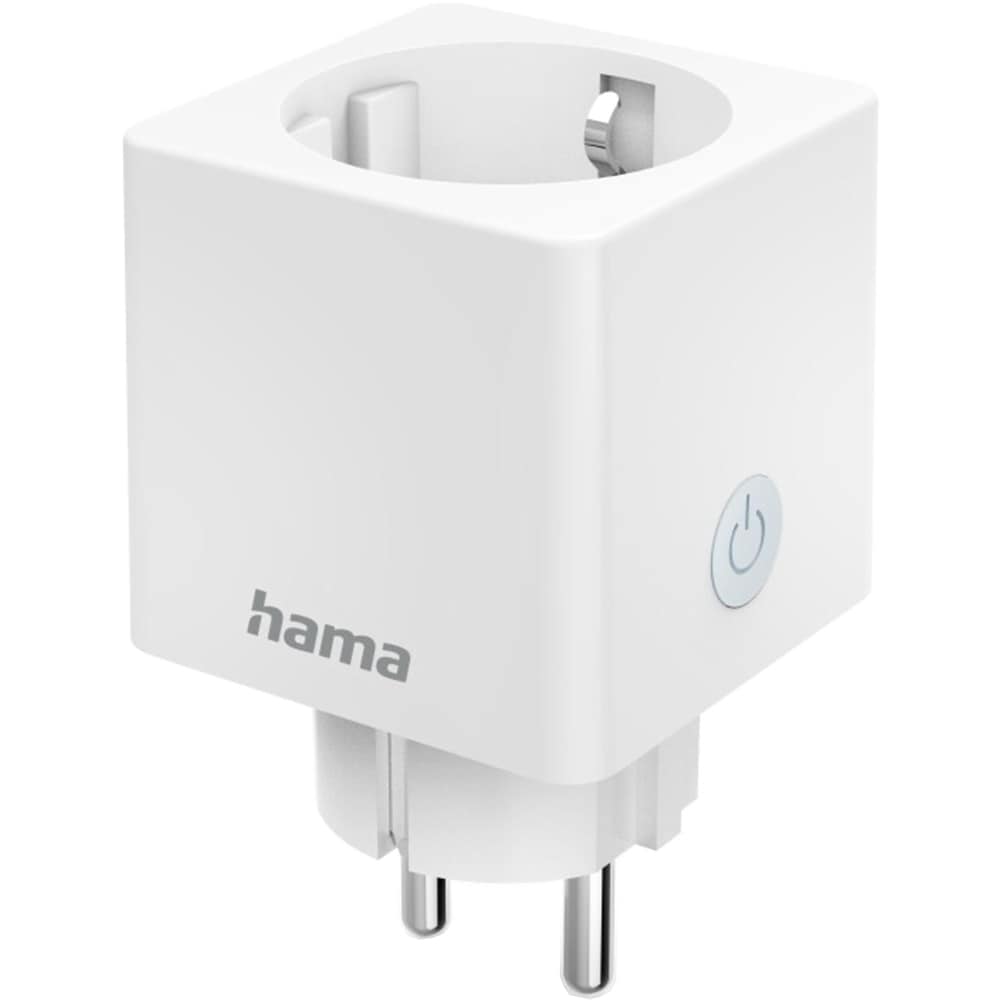 Priza inteligenta HAMA 00176626, Wi-Fi, 3680W, 16A, alb