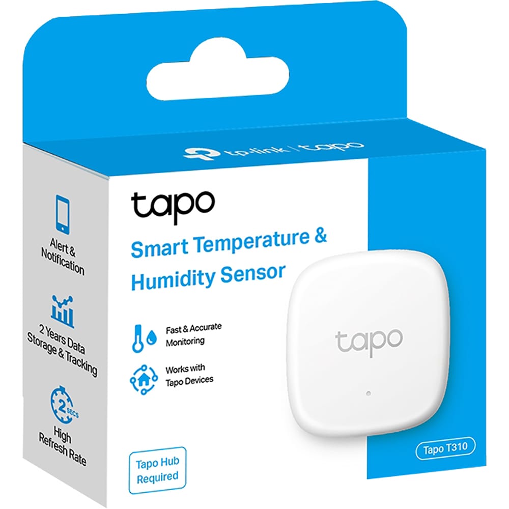 Senzor de temperatura si umiditate TP-LINK Tapo T310, alb