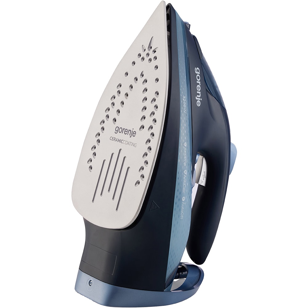 Fier de calcat GORENJE SIH3200DB, 3200W, 250g/min, 420ml, talpa ceramica, albastru inchis