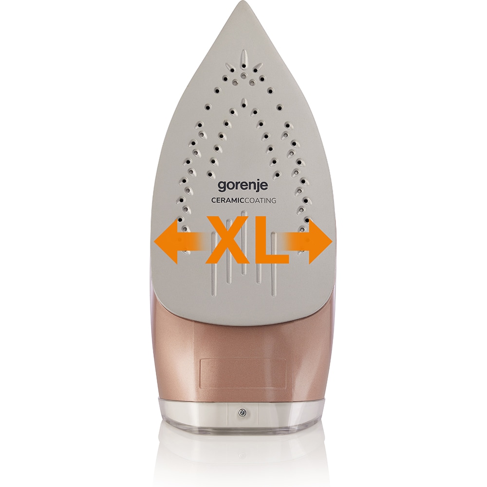 Fier de calcat GORENJE SIH3200WR, 3200W, 250g/min, 420ml, talpa ceramica, roz