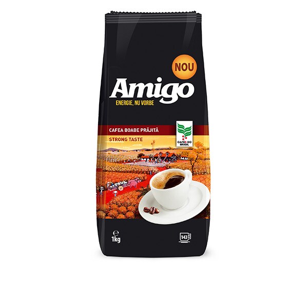 Cafea boabe AMIGO 303340, 1000g