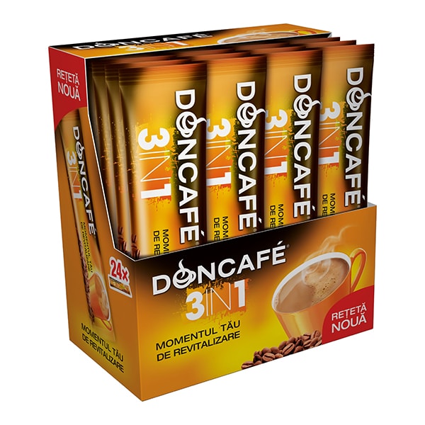 Cafea instant DONCAFE Mixes 3in1, 13gr