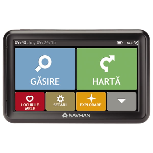 Sistem de navigatie GPS NAVMAN 5000 LM, 5" Touch, Full Europa