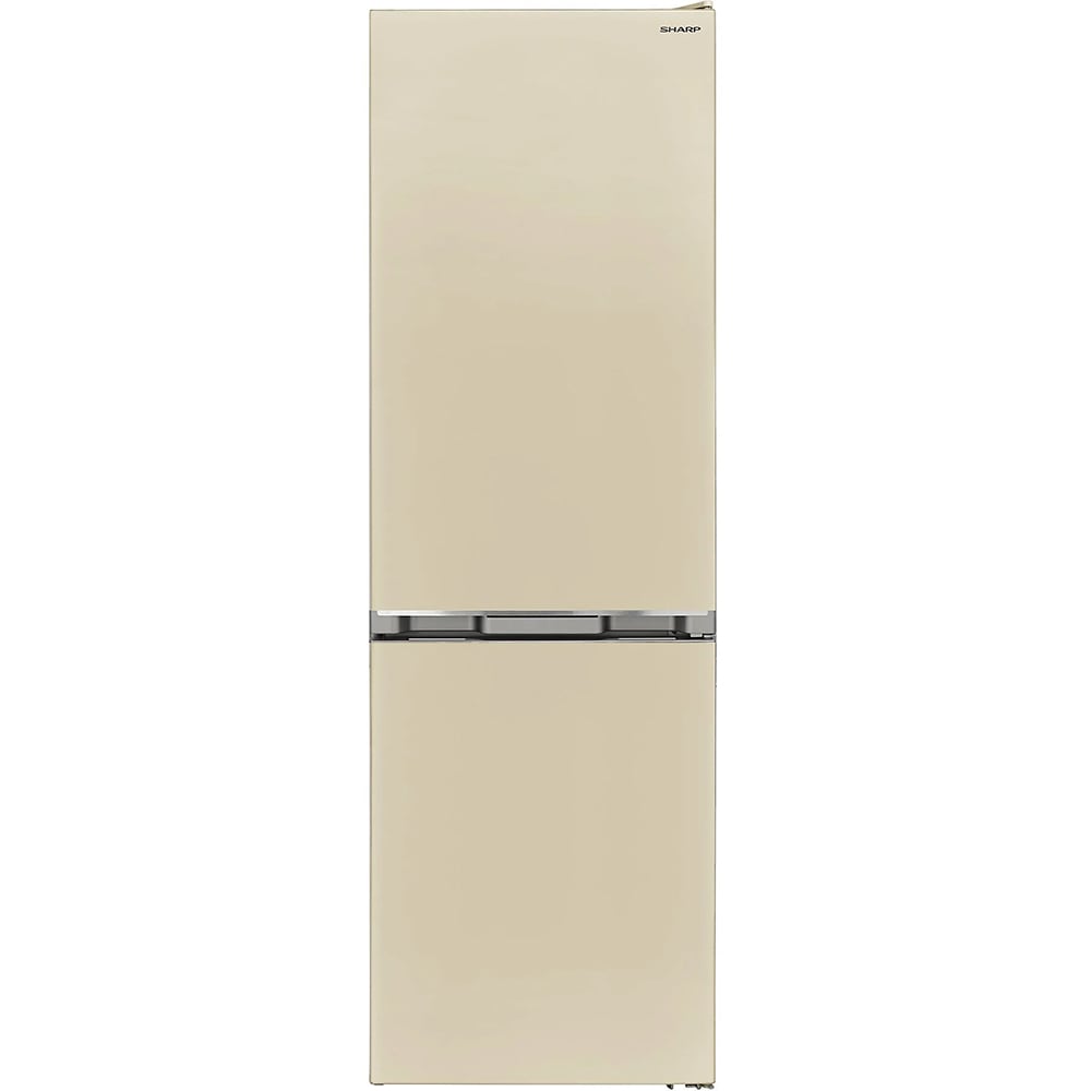 Combina frigorifica SHARP SJ-FBA09DMXJE-EU, Advanced No Frost, 295 l, H 186 cm, Clasa E, bej
