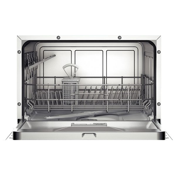 Masina de spalat vase independenta BOSCH SKS51E28EU, 6 seturi, 5 programe, 55 cm, clasa A+, inox